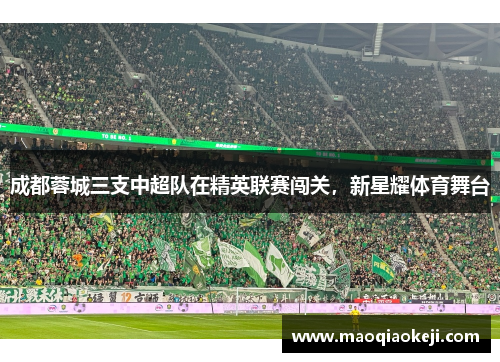 成都蓉城三支中超队在精英联赛闯关，新星耀体育舞台